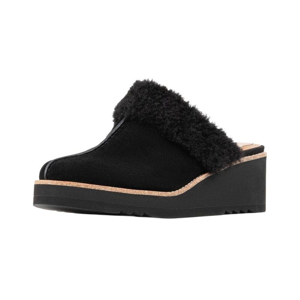 Donald Pliner Elate 02 Suede Mule, Black